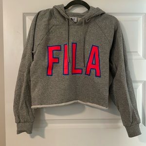 FILA Cropped Hoodie, worn once